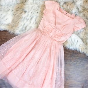50’s Vintage Pink Dress
